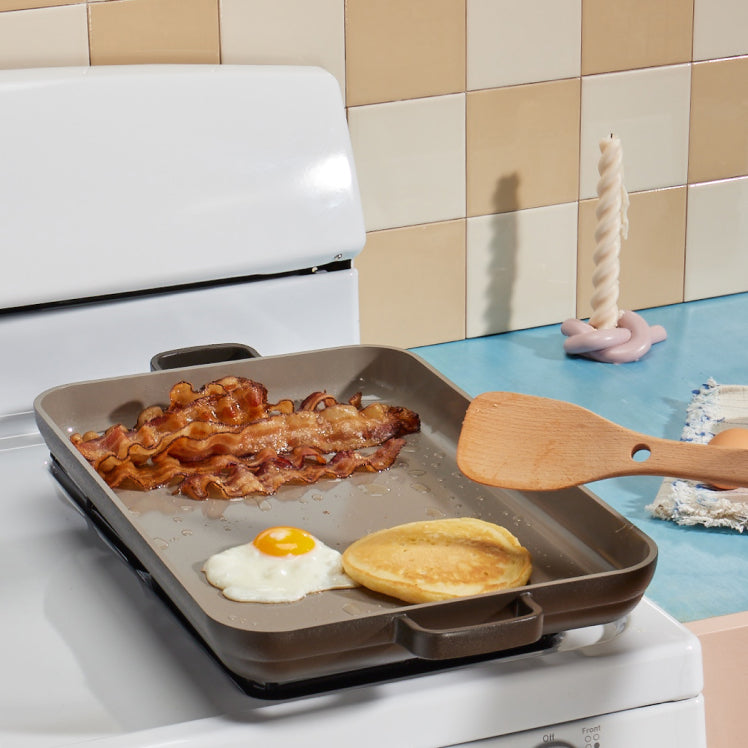 Nonstick Stovetop Griddle Pan - Dual Use Sheet Pan