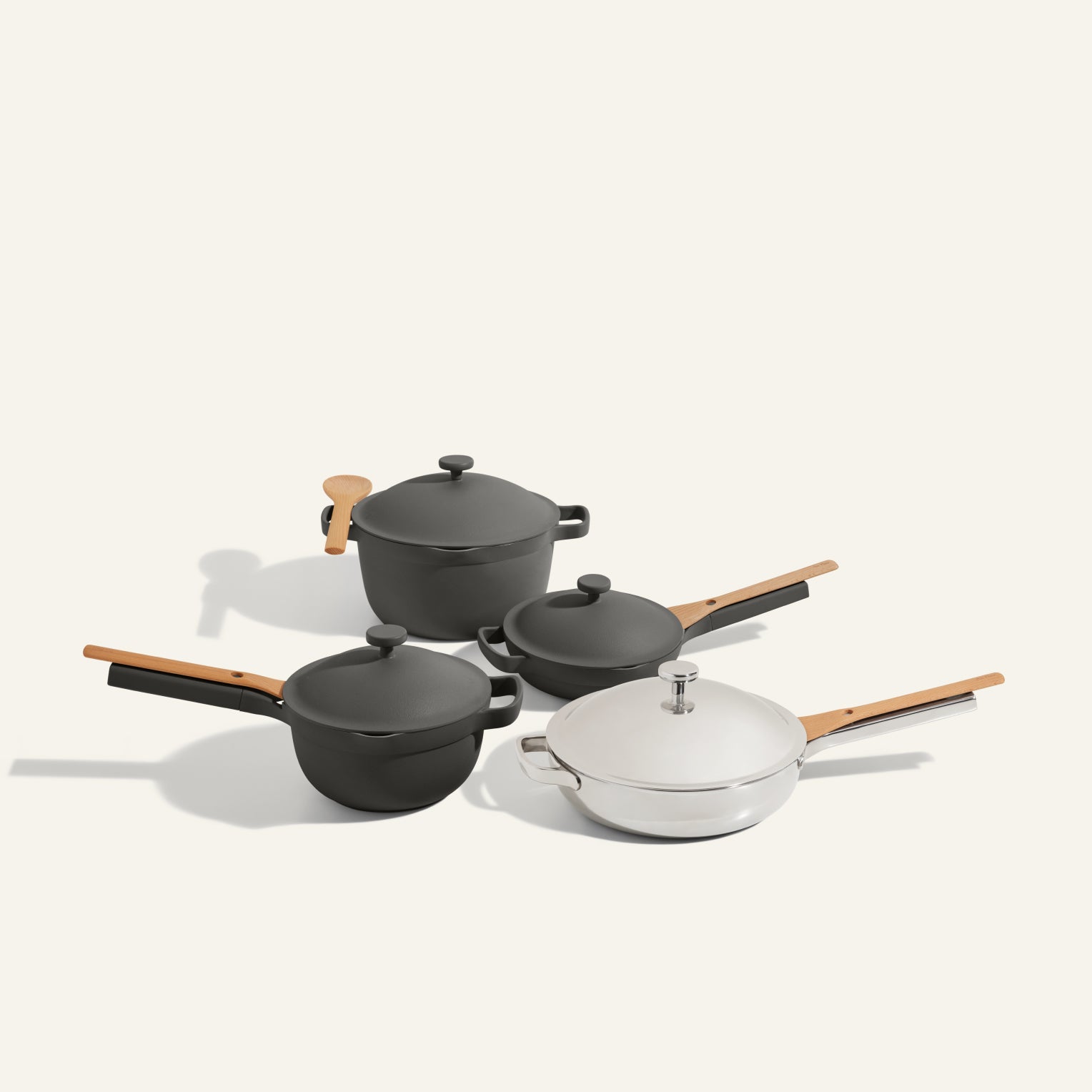 Premium Titanium Ceramic Cookware Set – 12-Piece Always Pan & Pot Collection