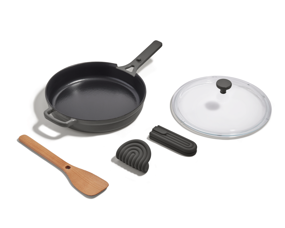 Enameled Cast Iron Always Pan - 8-in-1 Versatile Cookware