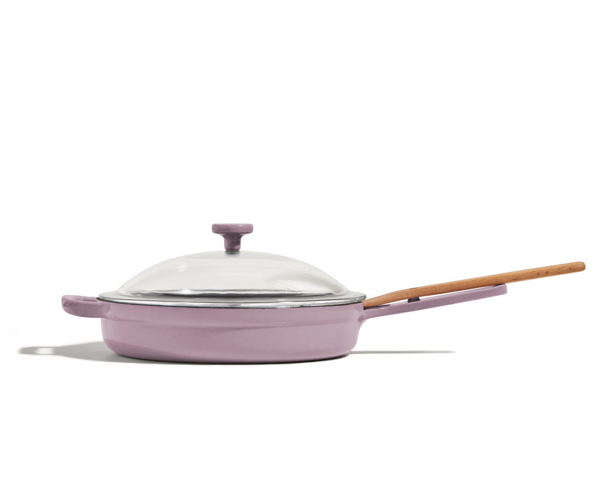 Enameled Cast Iron Always Pan - 8-in-1 Versatile Cookware
