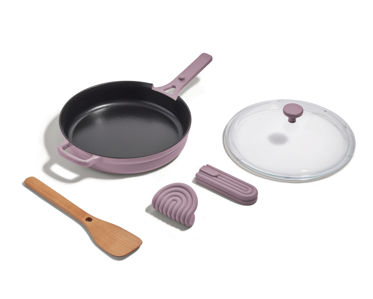 Enameled Cast Iron Always Pan - 8-in-1 Versatile Cookware