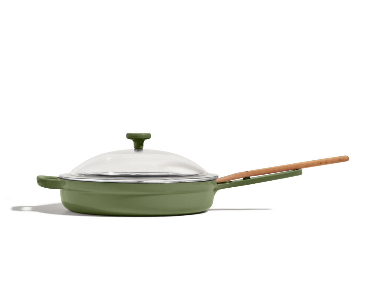 Enameled Cast Iron Always Pan - 8-in-1 Versatile Cookware