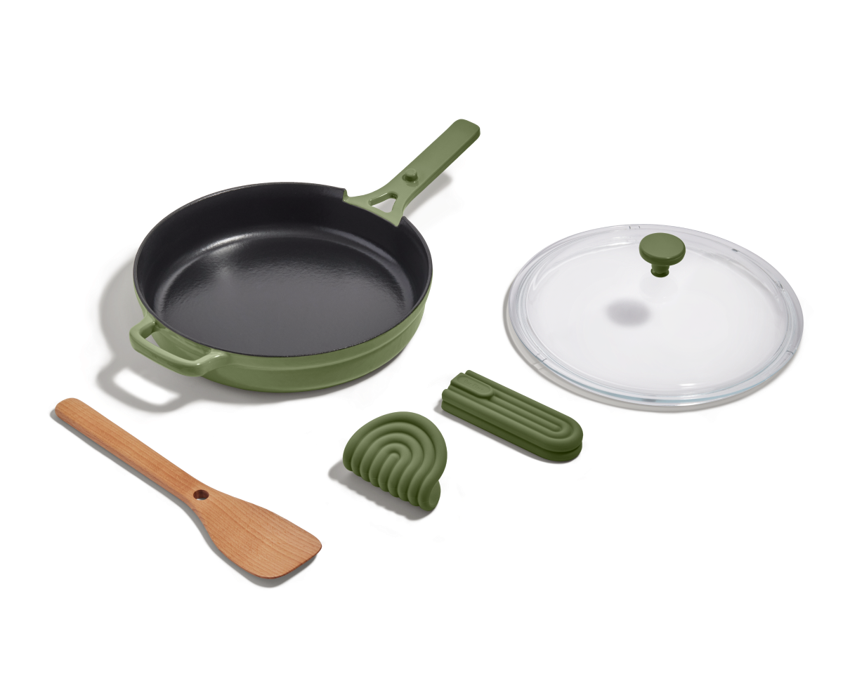 Enameled Cast Iron Always Pan - 8-in-1 Versatile Cookware