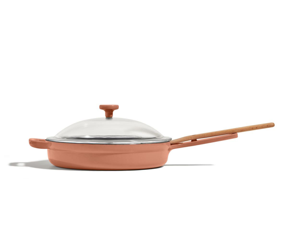 Enameled Cast Iron Always Pan - 8-in-1 Versatile Cookware