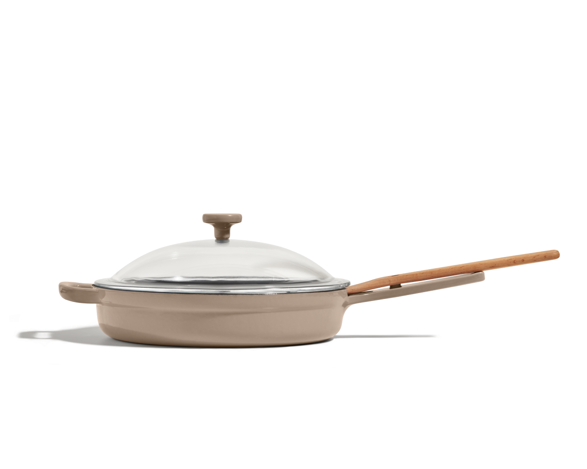 Enameled Cast Iron Always Pan - 8-in-1 Versatile Cookware