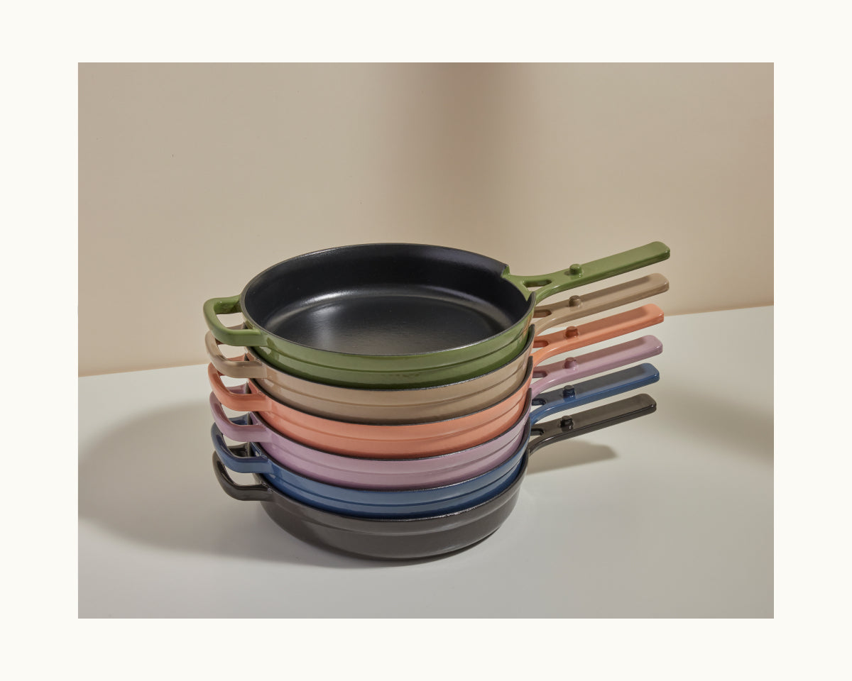 Enameled Cast Iron Always Pan - 8-in-1 Versatile Cookware