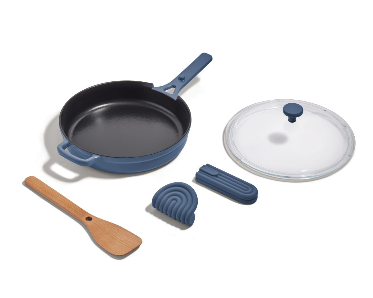 Enameled Cast Iron Always Pan - 8-in-1 Versatile Cookware