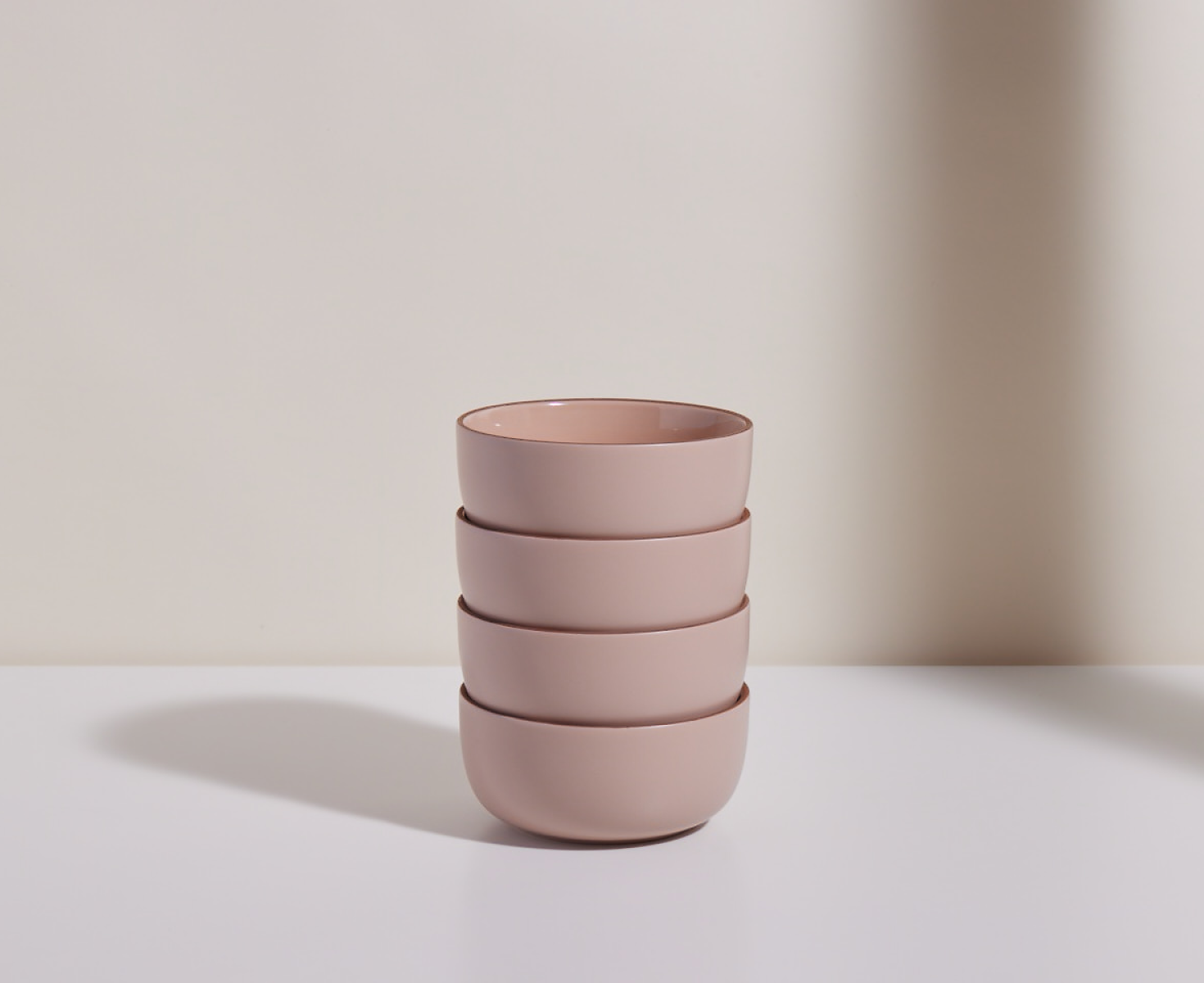 Handcrafted Stacking Dinnerware Set - 12-Piece Tableware Collection