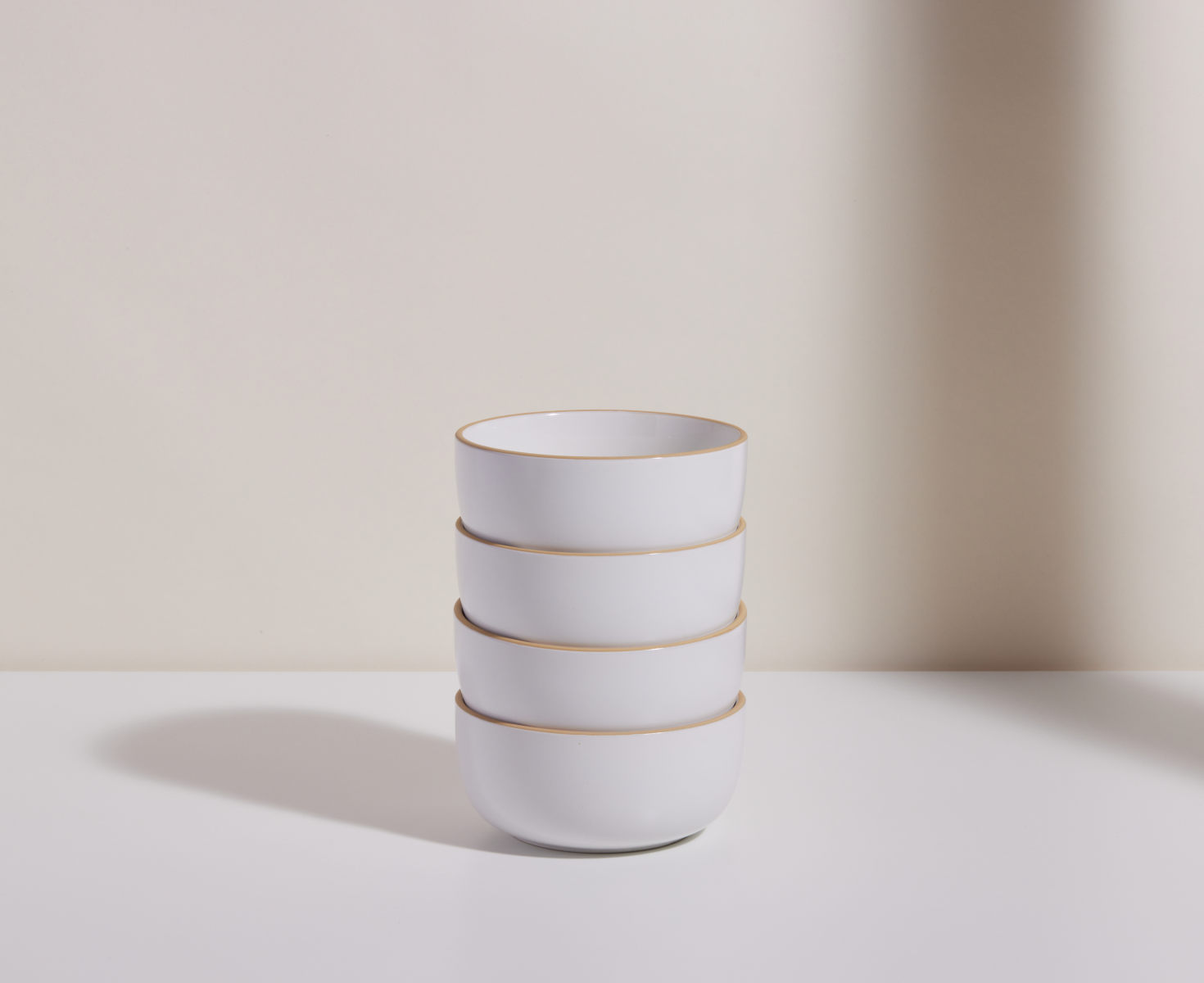 Handcrafted Stacking Dinnerware Set - 12-Piece Tableware Collection