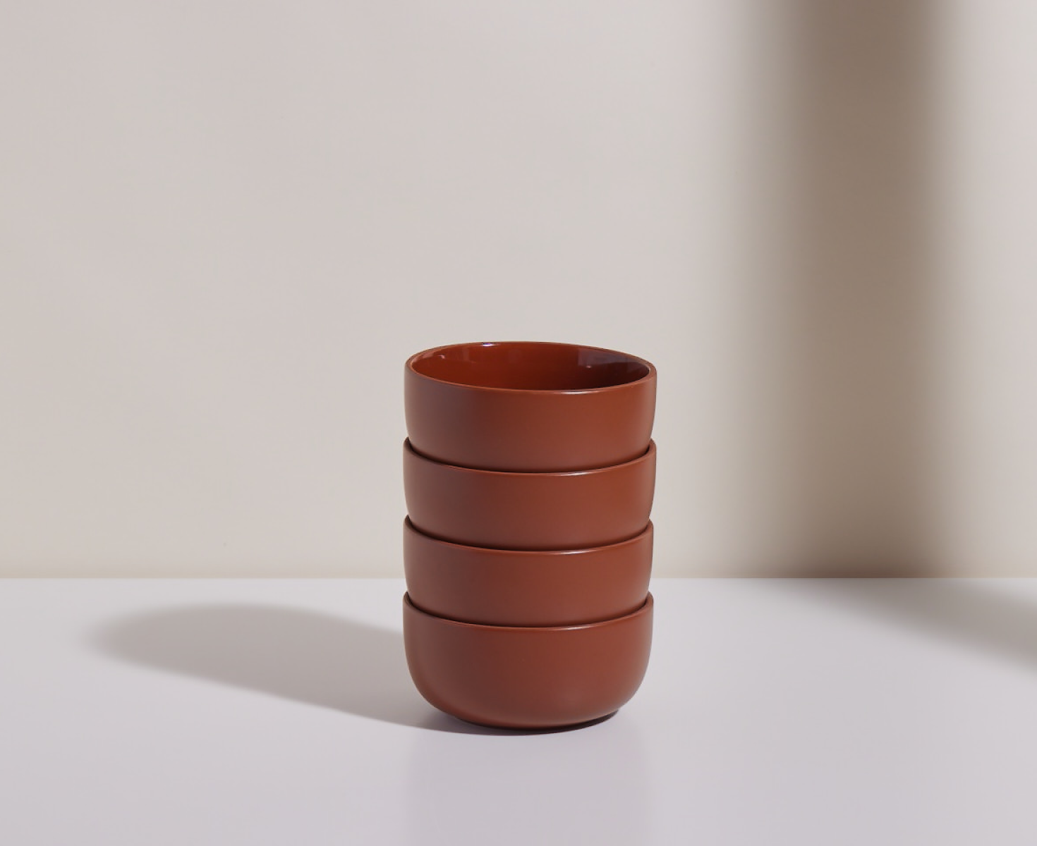 Handcrafted Stacking Dinnerware Set - 12-Piece Tableware Collection