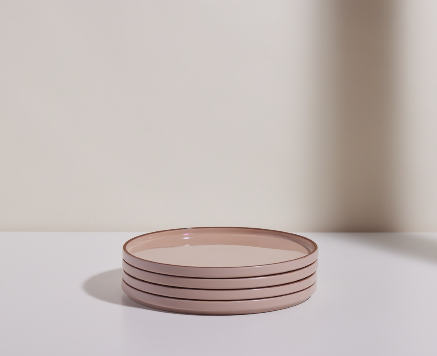 Handcrafted Stacking Dinnerware Set - 12-Piece Tableware Collection