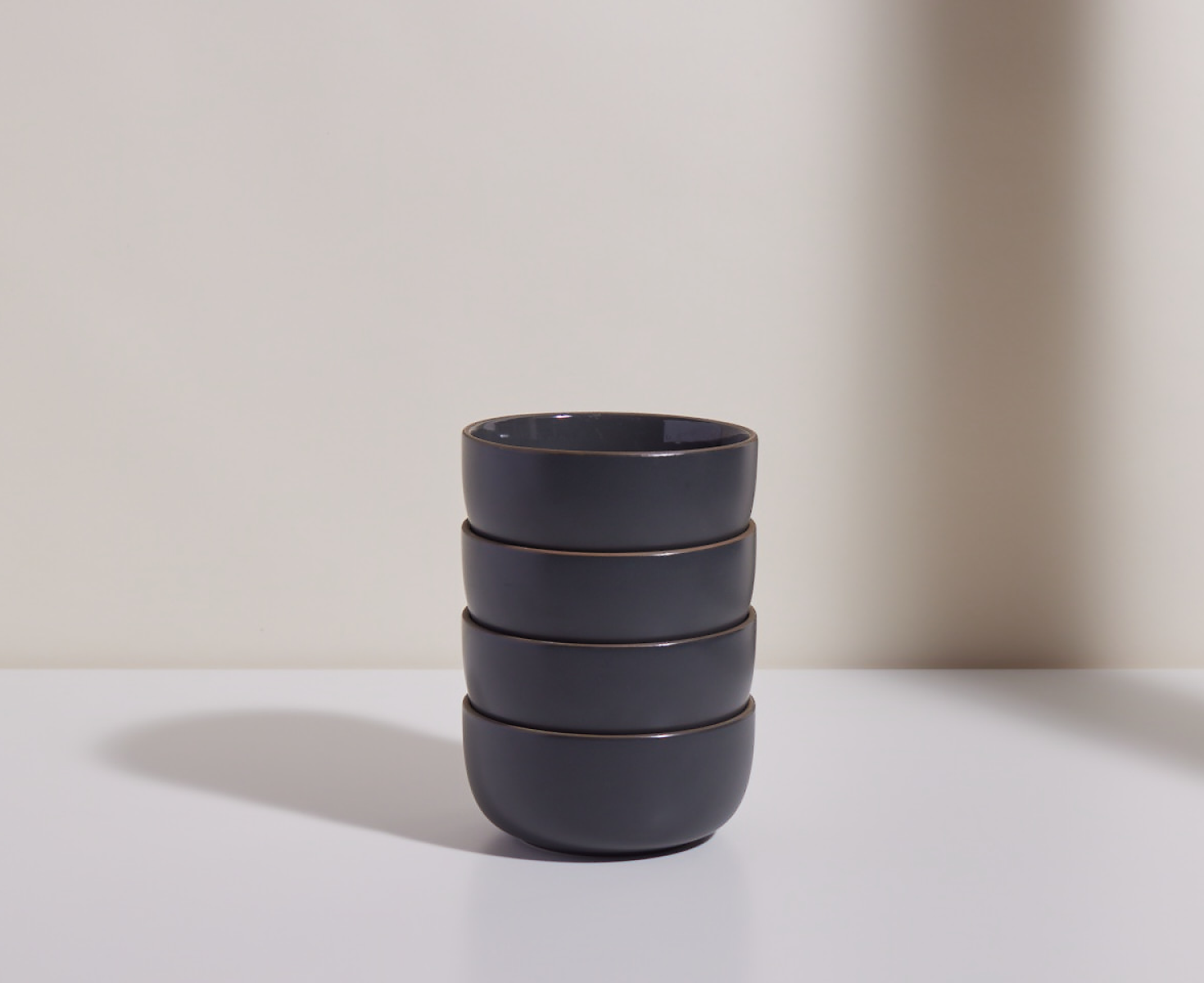 Handcrafted Stacking Dinnerware Set - 12-Piece Tableware Collection