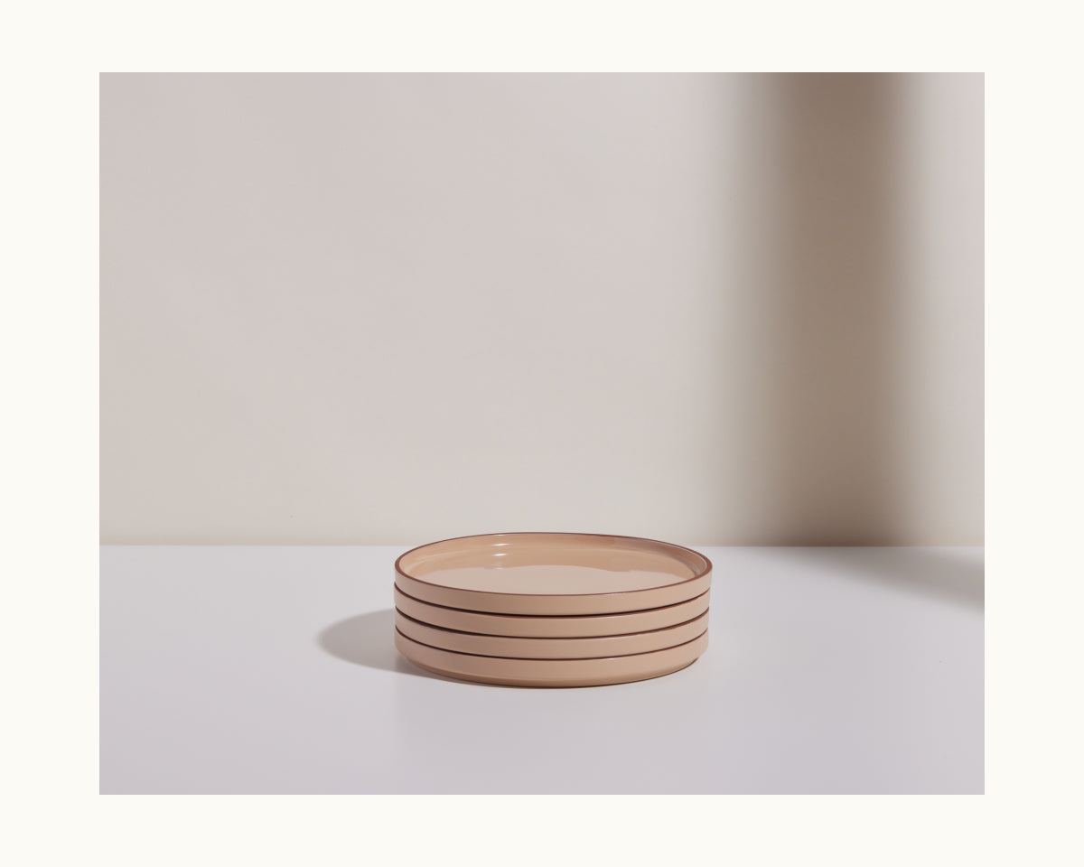 Handcrafted Stacking Dinnerware Set - 12-Piece Tableware Collection