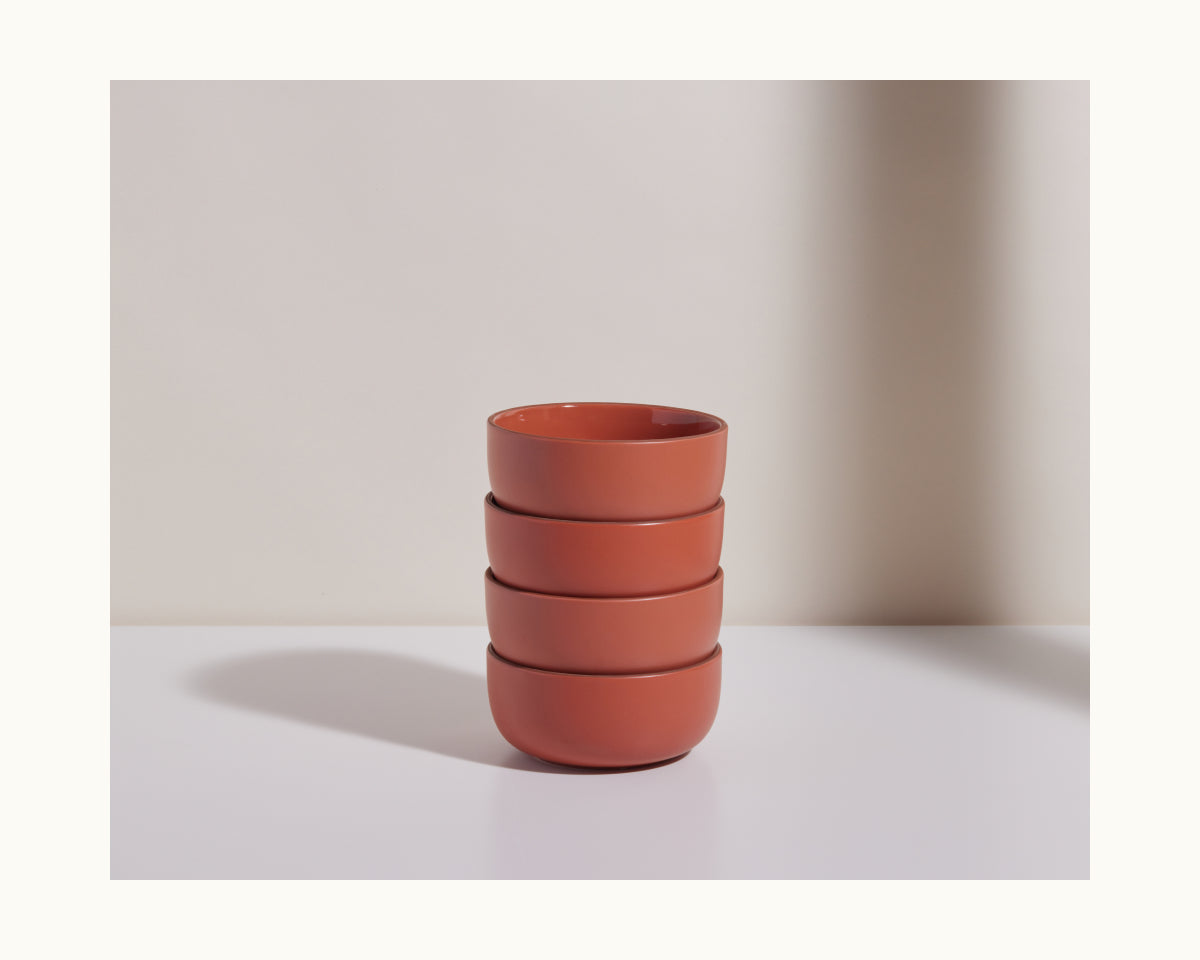 Handcrafted Stacking Dinnerware Set - 12-Piece Tableware Collection