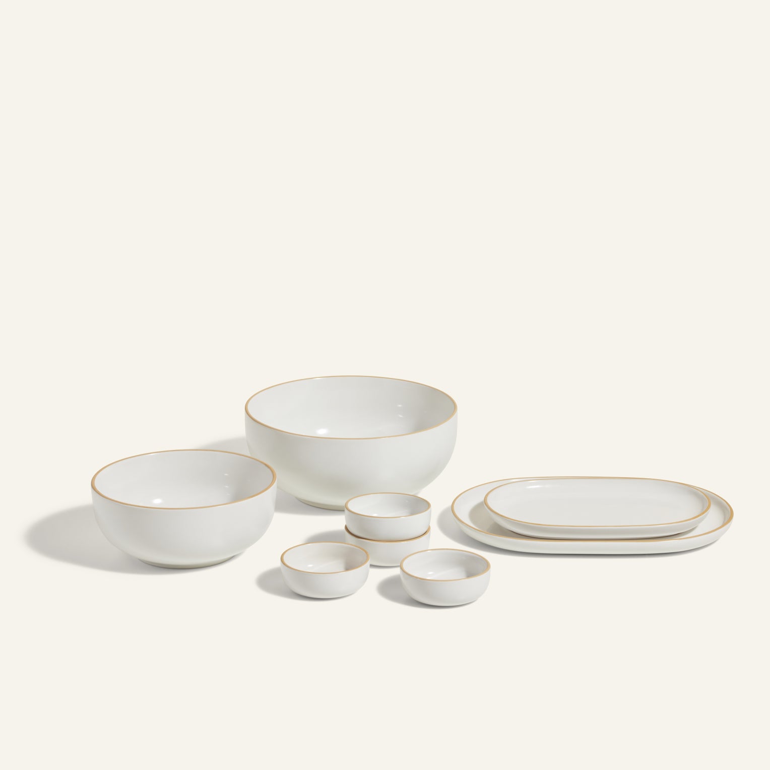 8-Piece Serving Set for Entertaining - Elegant Serveware Collection