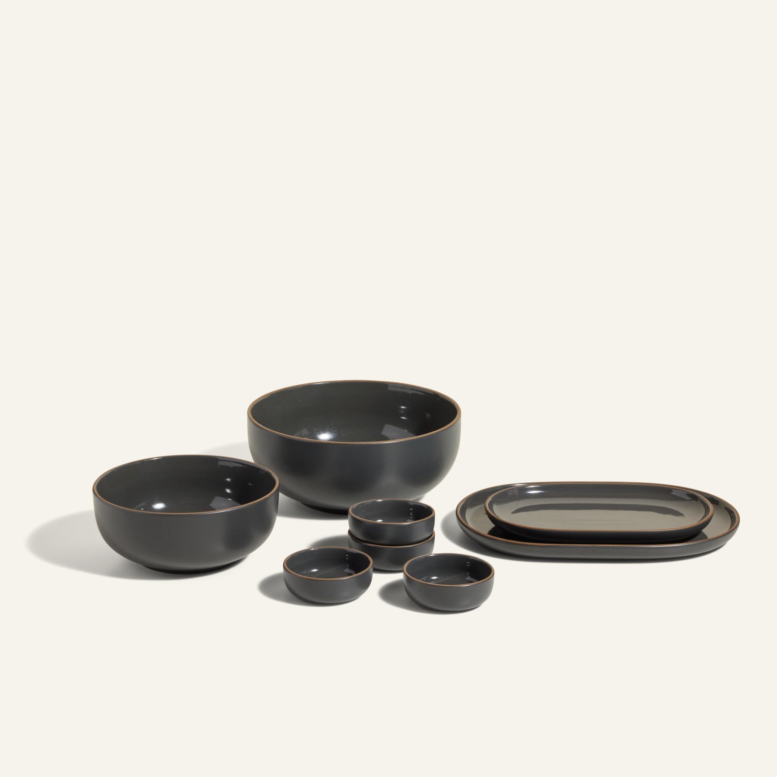 8-Piece Serving Set for Entertaining - Elegant Serveware Collection