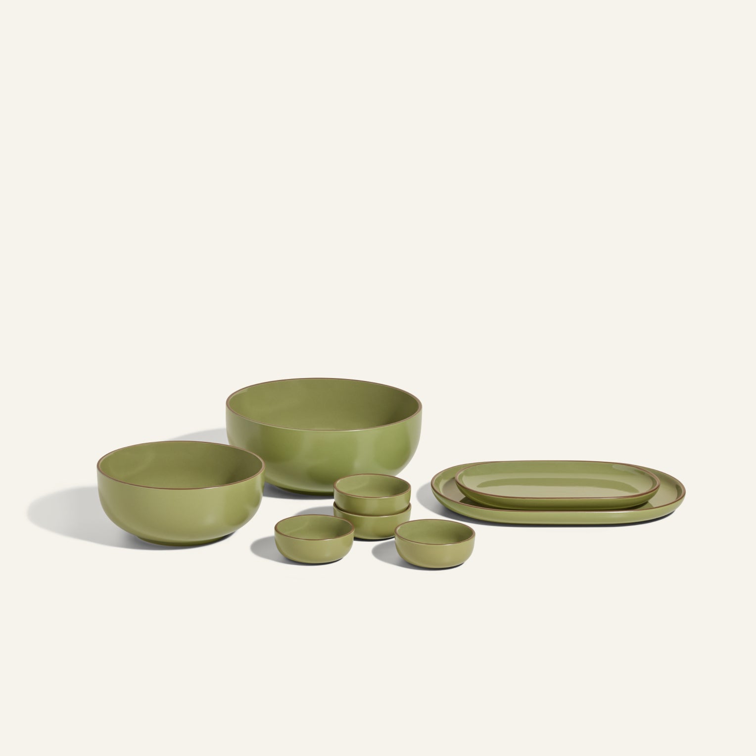 8-Piece Serving Set for Entertaining - Elegant Serveware Collection