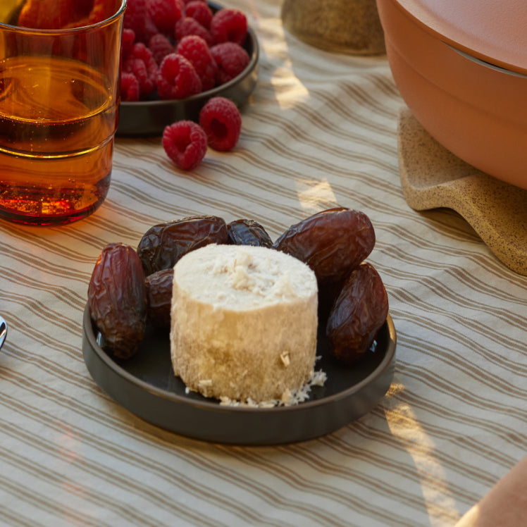 Ceramic Dessert Plates Set of 4 with Glossy Finish