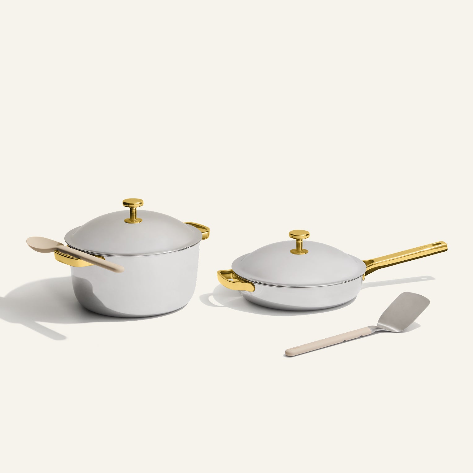 Titanium Pro Nonstick Cookware Set – Pot & Pan Duo