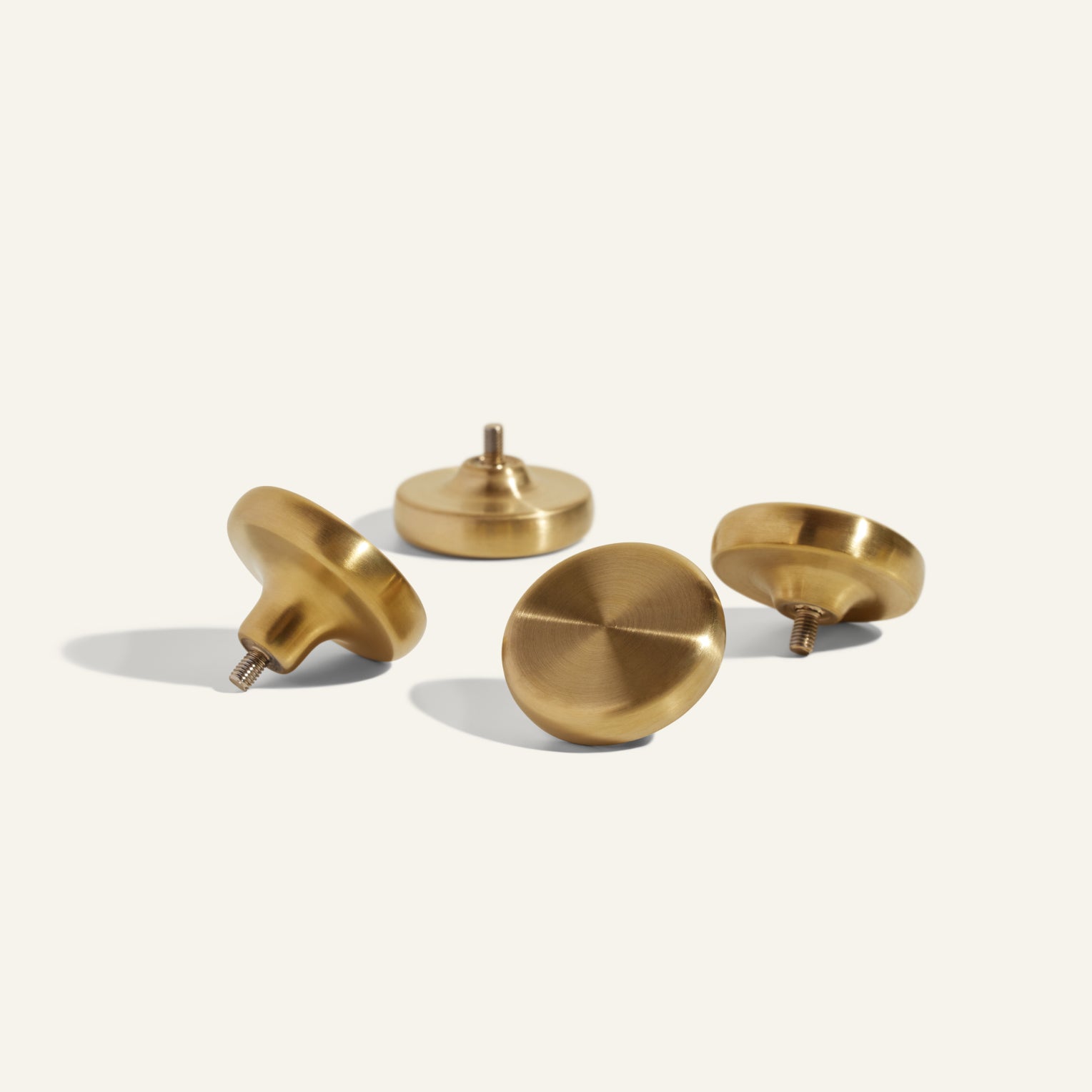 Stainless Steel Cookware Knob Set - 4 Interchangeable Knobs