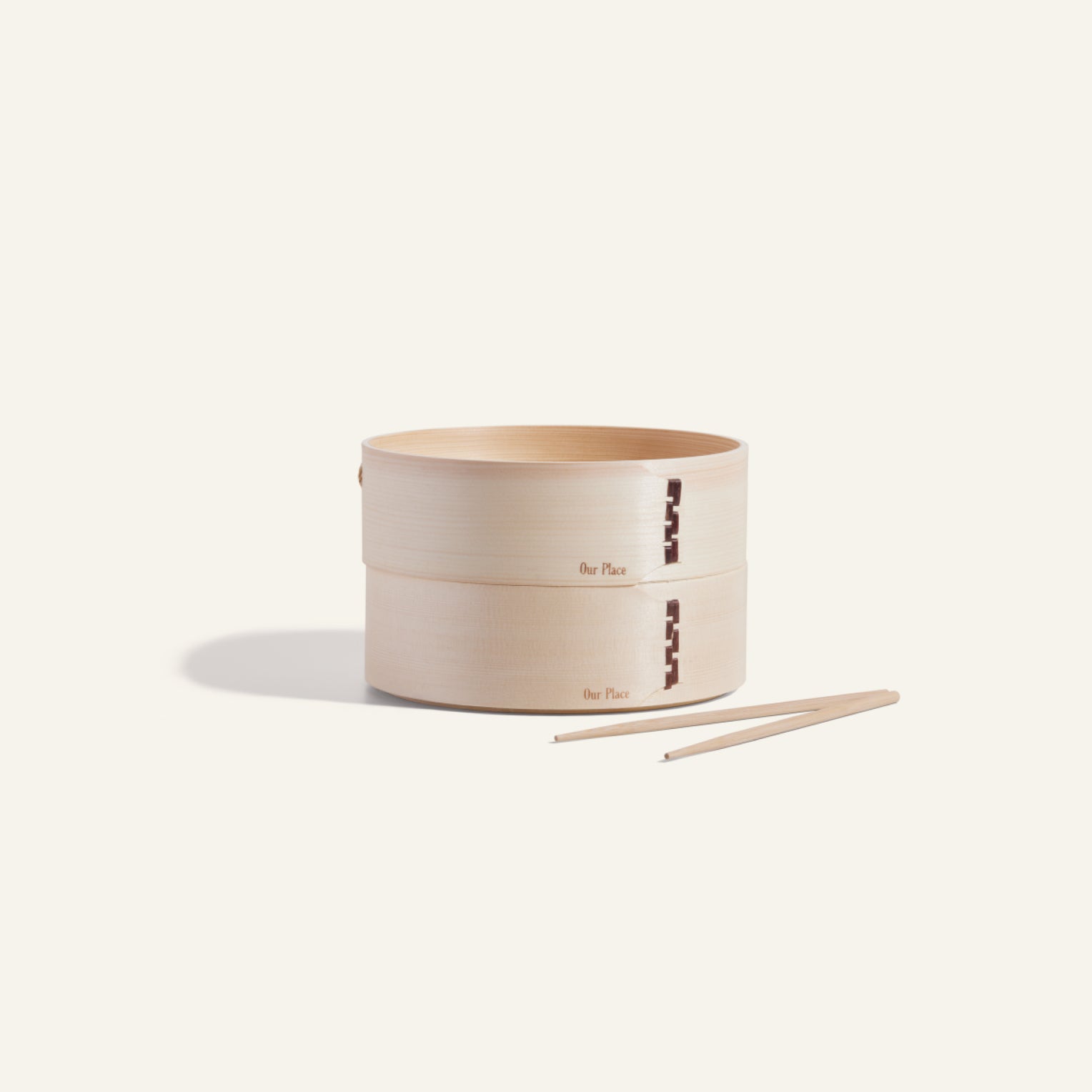Mini Bamboo Steamer Set for Always Pan & Perfect Pot - Handmade Stackable