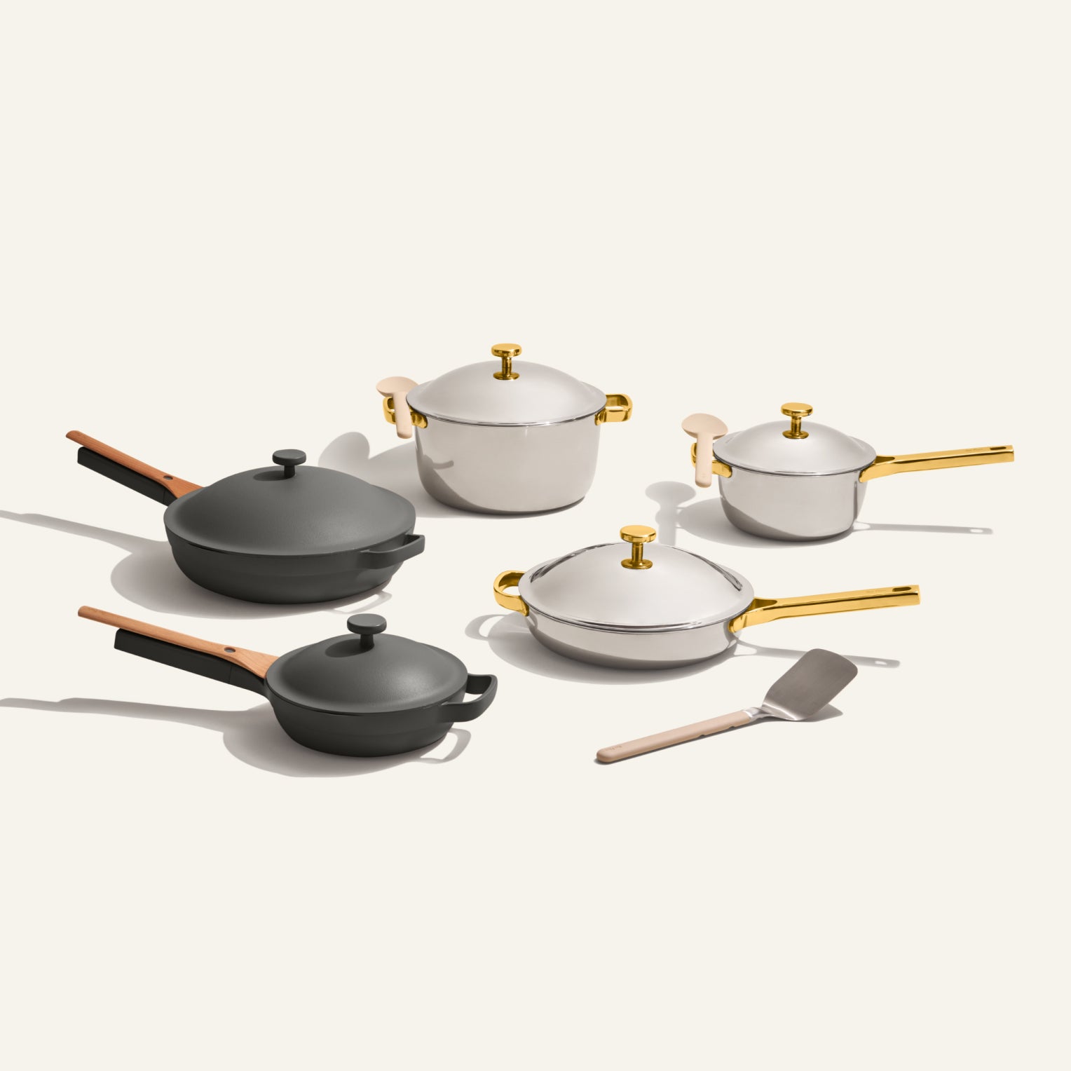 15-Piece Ceramic & Titanium Cookware Set for Home Chefs