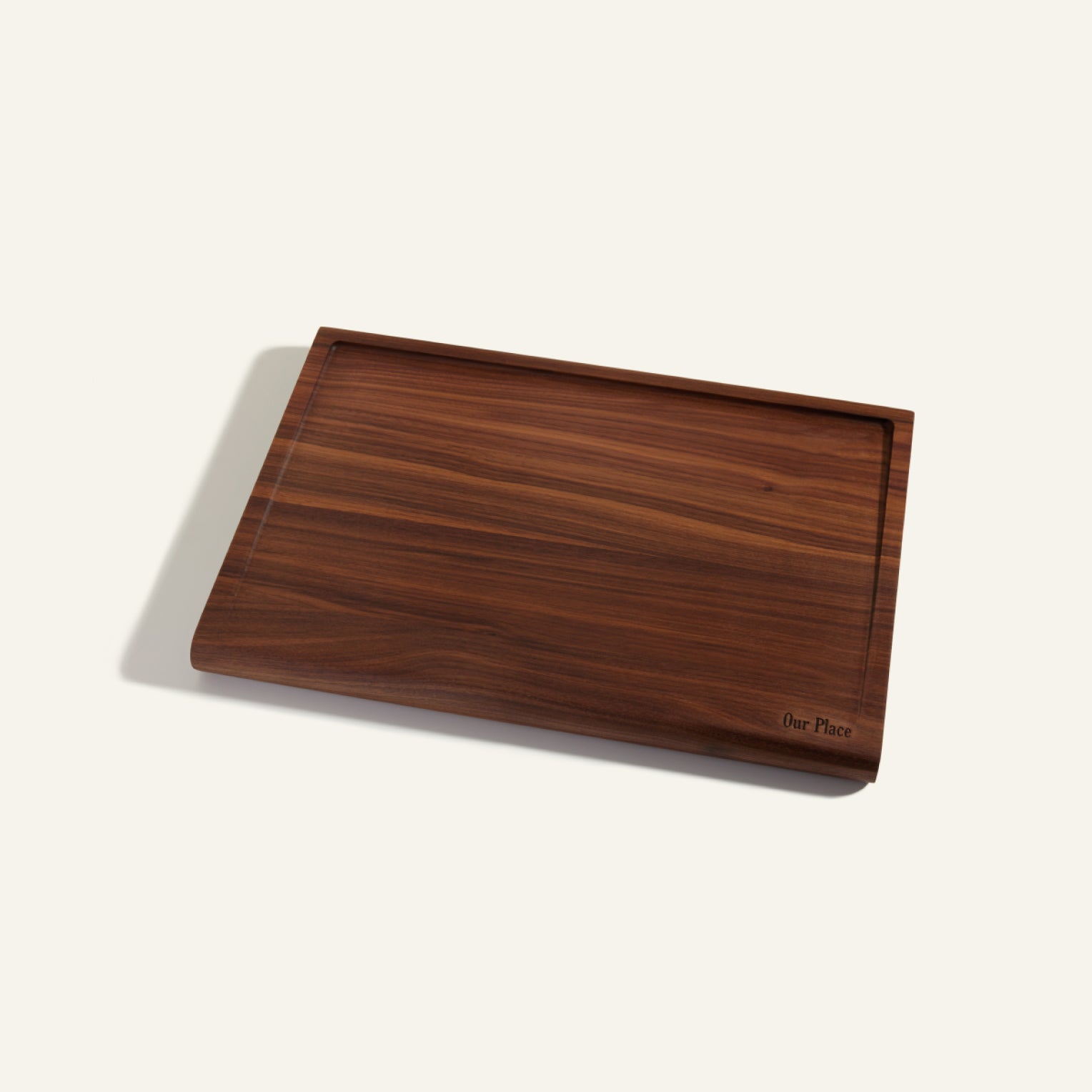 Handcrafted Walnut Cutting Board with Juice Trench - Serving Platter